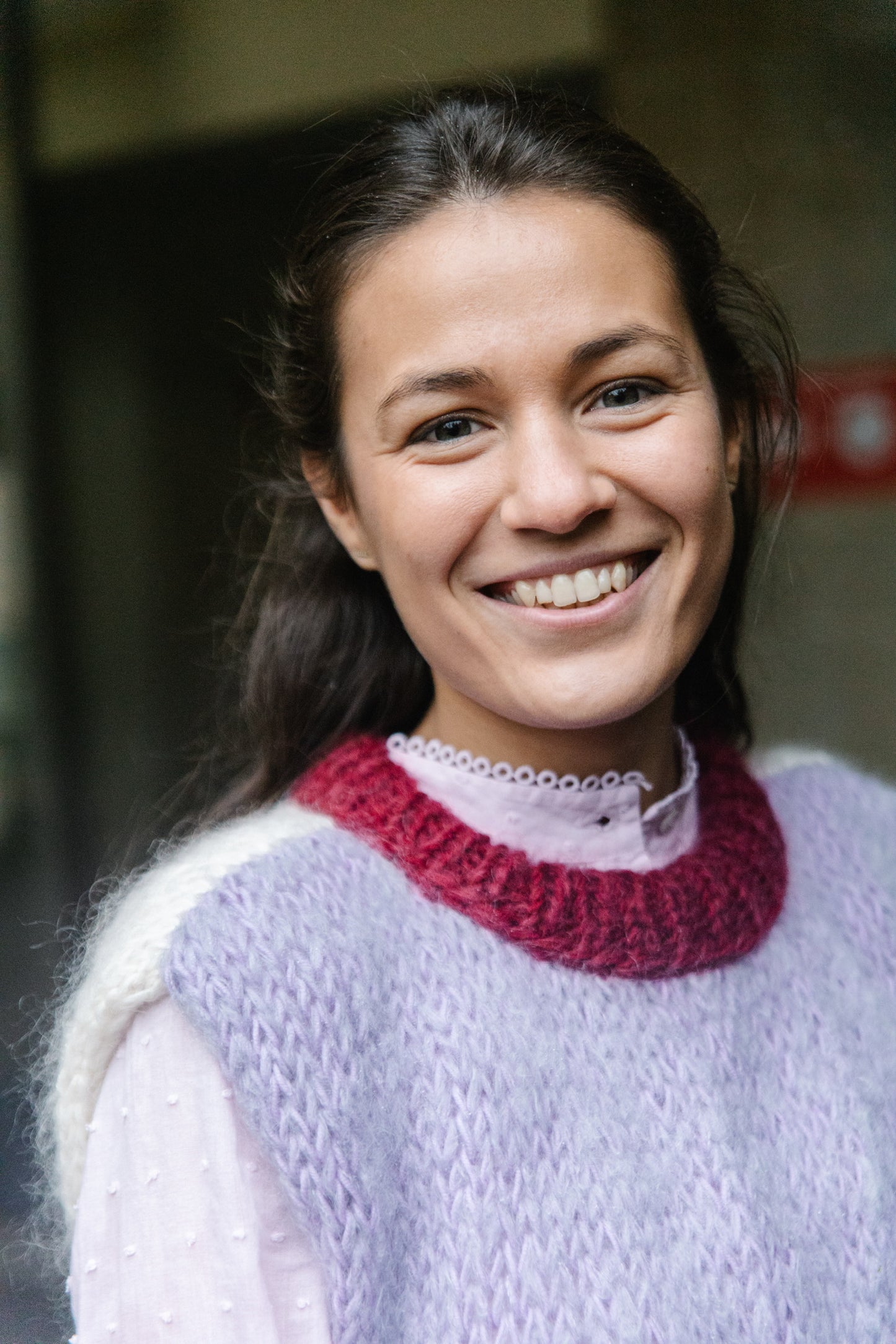 Lavender Knit