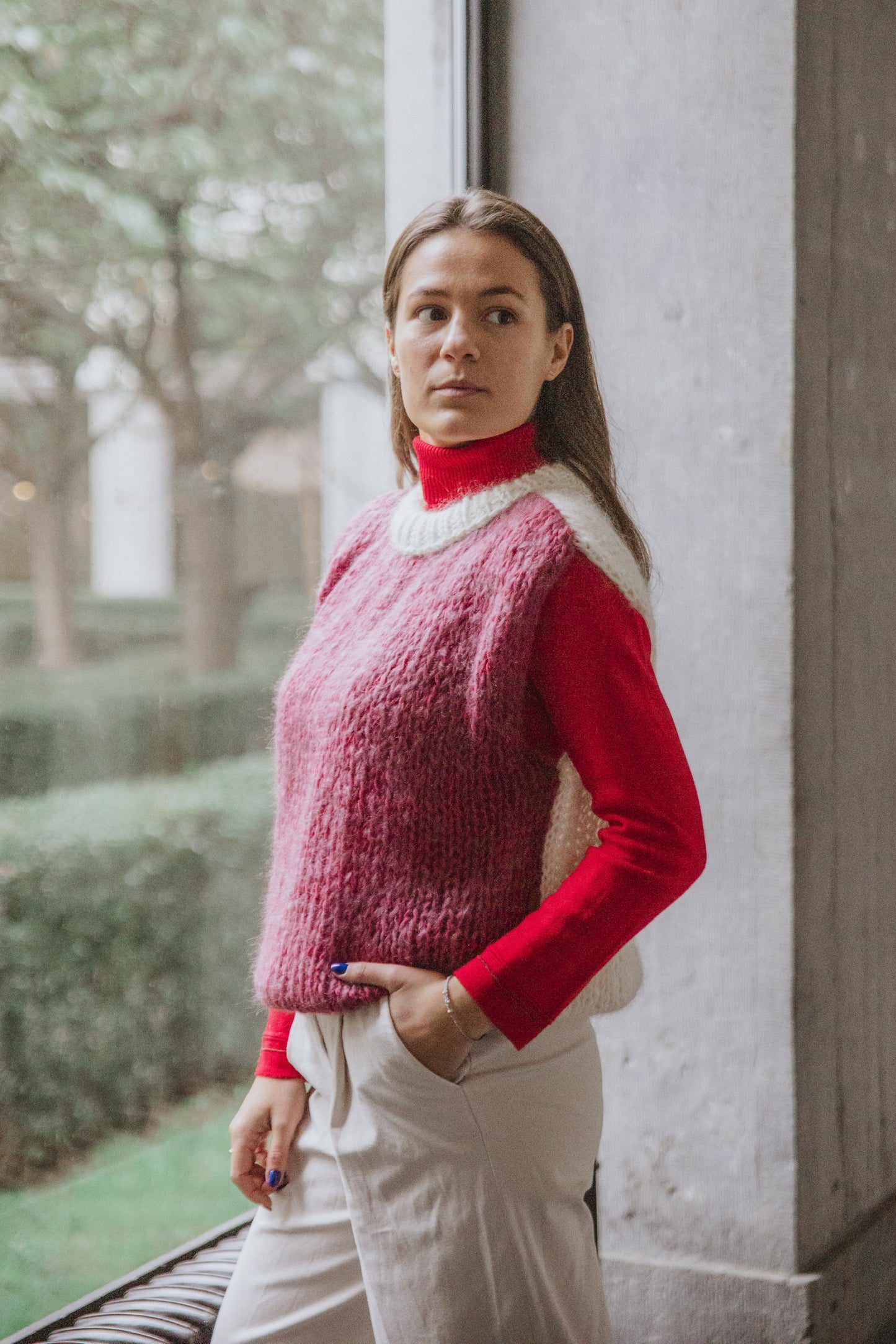 Framboise Knit