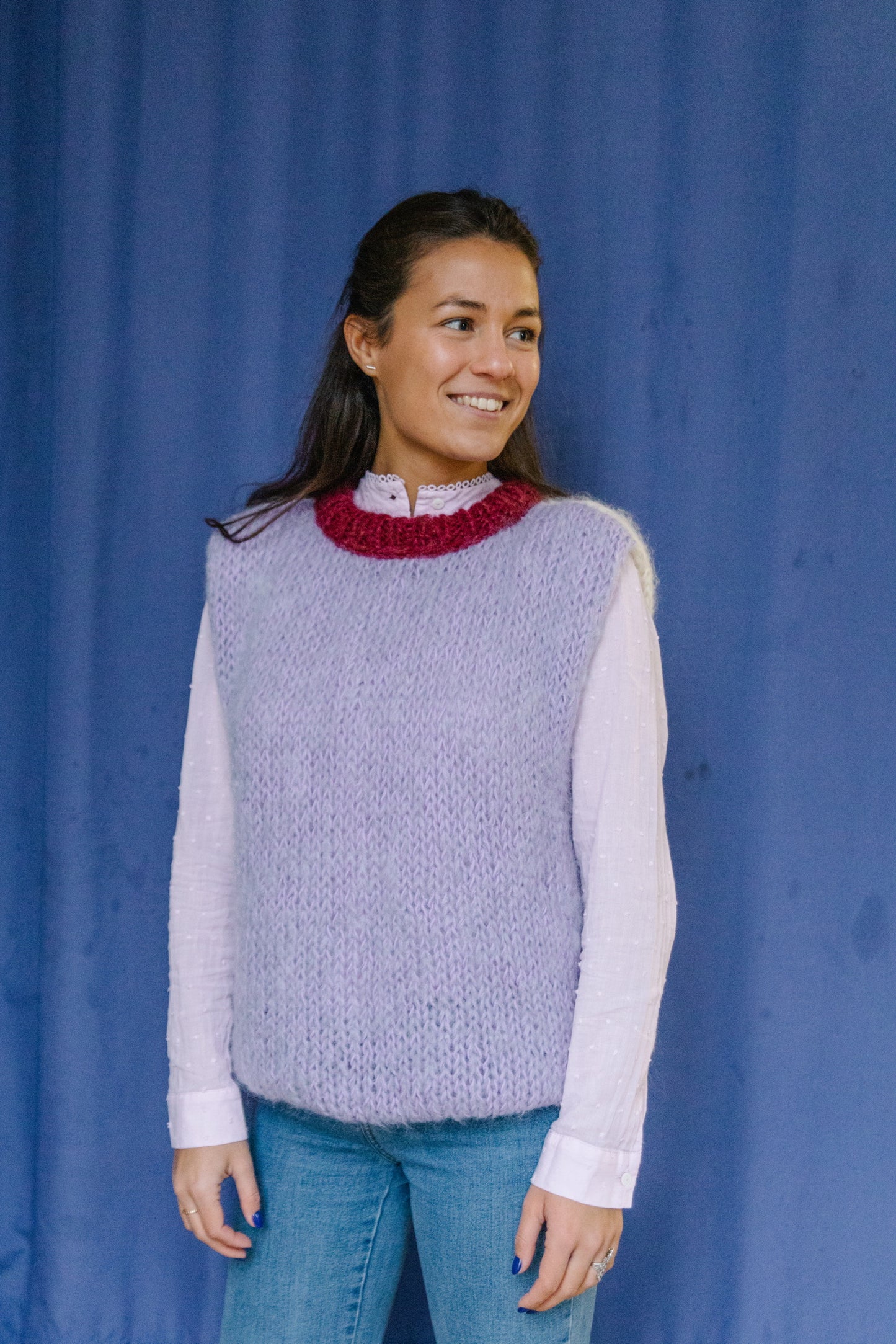 Lavender Knit